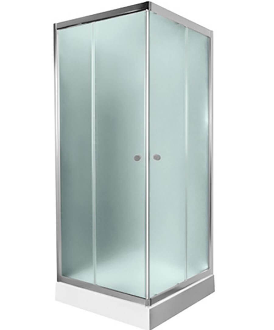 Kvadratni tus paravan sa plitkom kadom 90x90-HROM